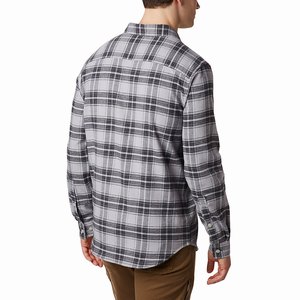 Columbia Cornell Woods™ Flannel Långärmad Tröja Herr Grå (YMQVT4681)